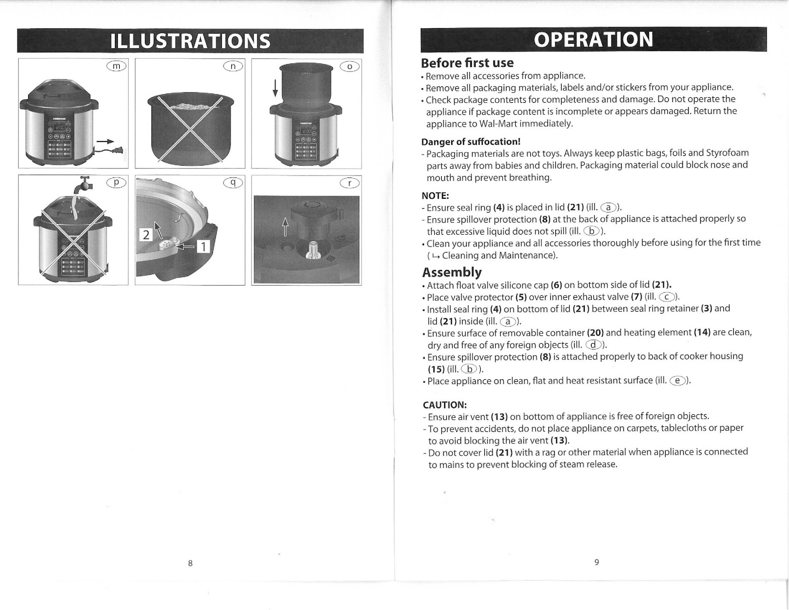 Denmark Pressure Cooker User Manual - mirrorheavy
